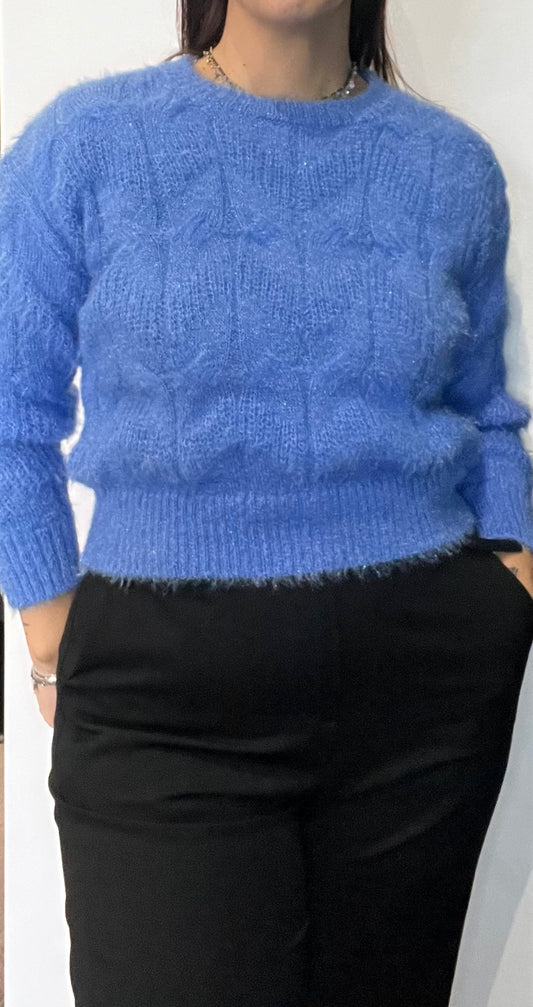 PULLOVER TRECCIA