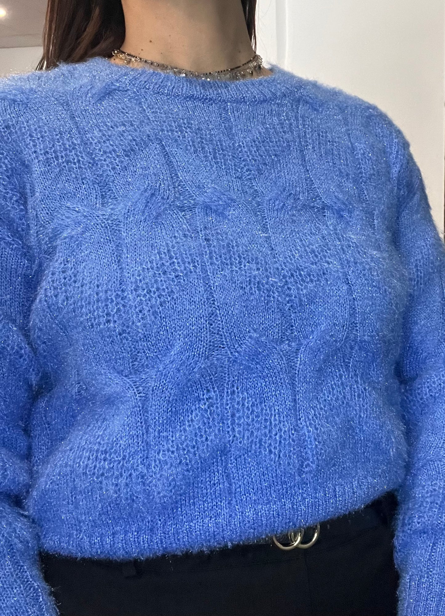 PULLOVER TRECCIA