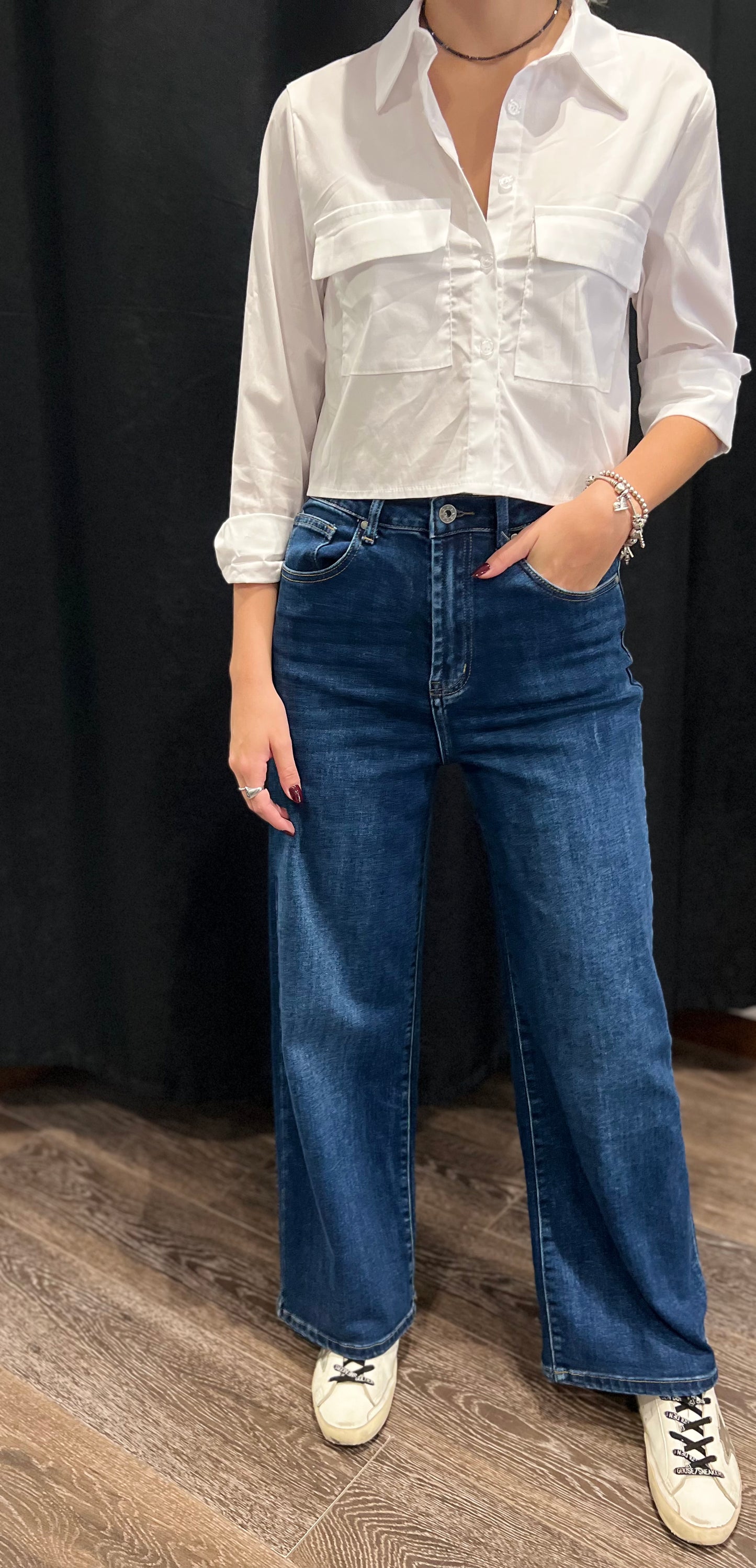 JEANS PALAZZO